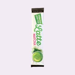 Matcha ~ latte vegan nápoj 13 g ~ čistá produktová fotografie