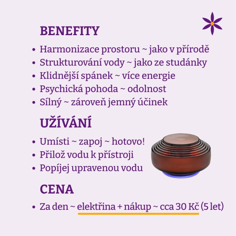 Somavedic Amber ~ benefity, užívání a cena za den 