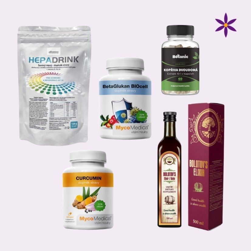 Tvrďácký balíček ~ pro vydatný niterný čardáš ~ čisté produktové fotografie