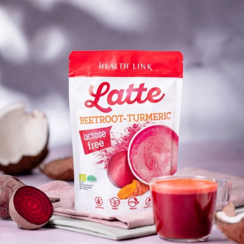 Řepa + kurkuma ~ latte vegan nápoj 300 g ~ další produktová fotografie