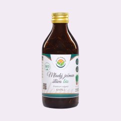 Mladý ječmen ~ vegan kapsle ~ čistá produktová fotografie