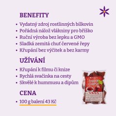 Řepové chipsy ~ benefity, užívání a cena za balení