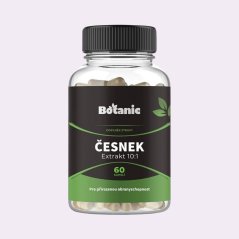 Česnek ~ extrakt vegan kapsle ~ čistá produktová fotografie