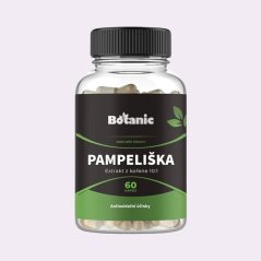Pampeliška ~ extrakt vegan kapsle ~ čistá produktová fotografie