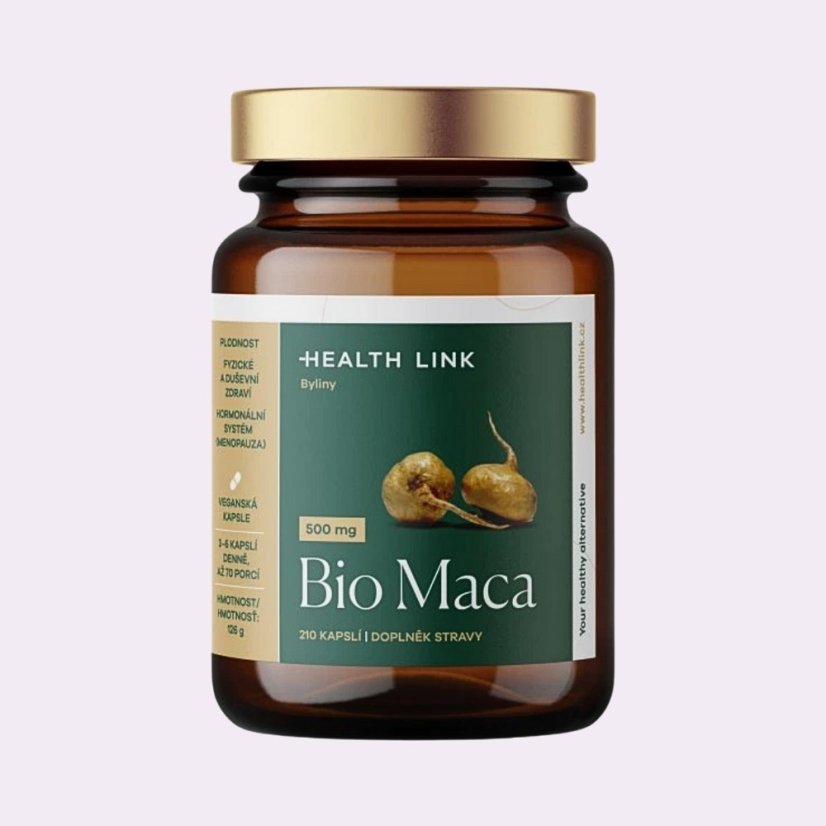 Maka ~ vegan kapsle ~ čistá produktová fotografie