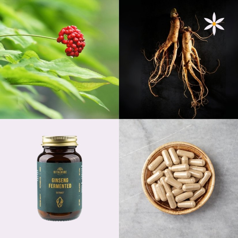 Ženšen ~ fermentovaný extrakt kapsle ~ další produktové fotografie