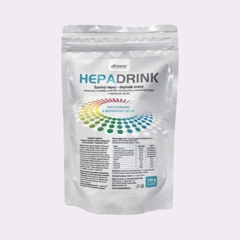 HepaDrink ~ čistá produktová fotografie