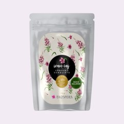 Ivan čaj ~ lístky a květy vrbovky ~ čistá produktová fotografie