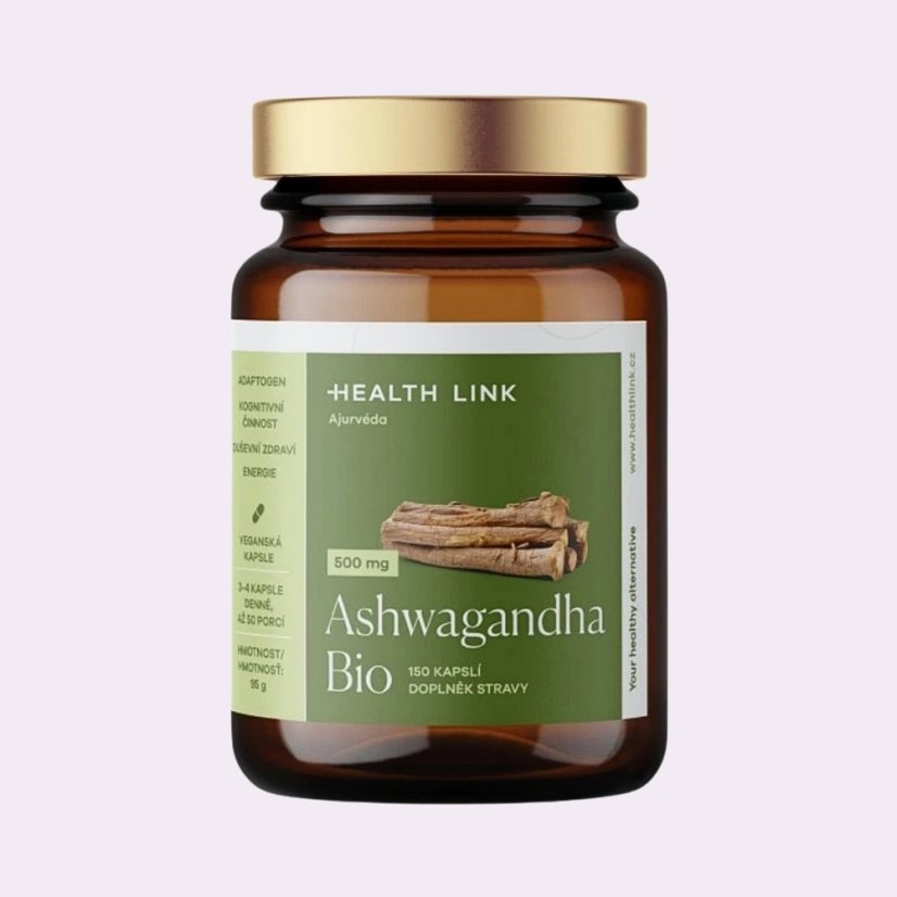 Ašvaganda vegan kapsle ~ čistá produktová fotografie
