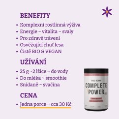 Complete Power lesní plody ~ benefity, užívání a cena za den