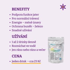 HepaDrink ~ benefity, užívání a cena za den HepaDrink ~ benefity, užívání a cena za den