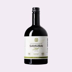 Samurai Shot ~ hořká zeleň ~ čistá produktová fotografie