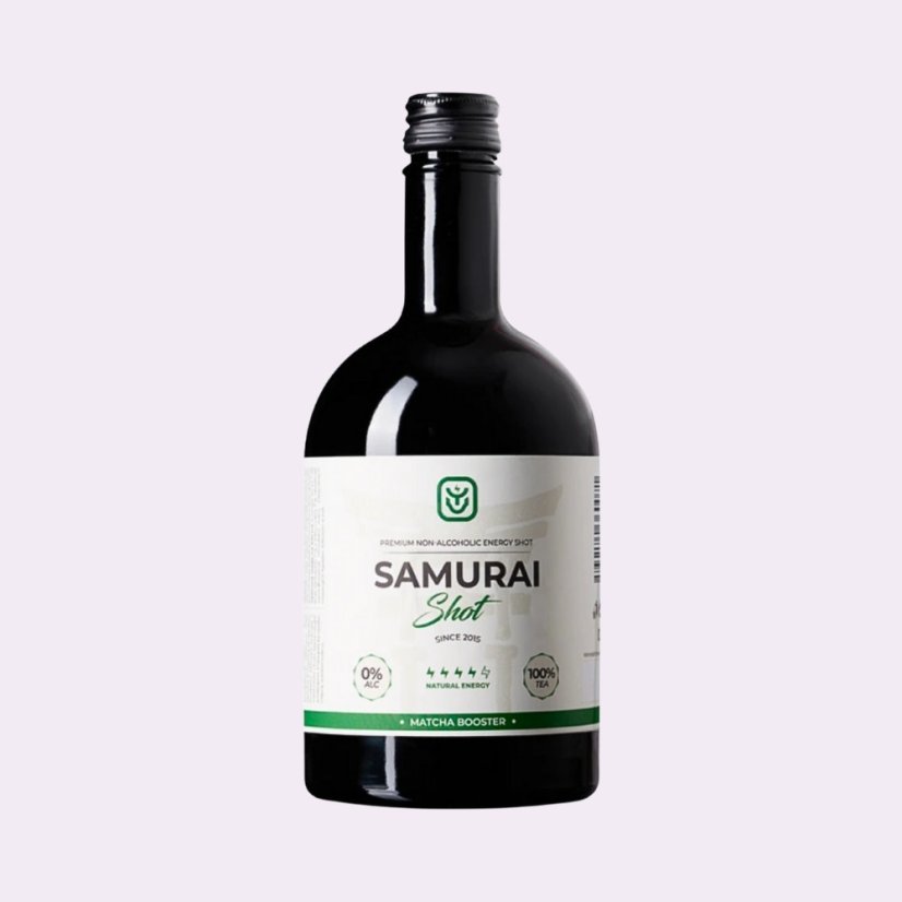 Samurai Shot ~ matcha nakopávač ~ čistá produktová fotografie