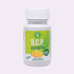 BCP ~ kapsle 60 ks ~ rovnováha pro tělo i mysl ~ čistá produktová fotografie