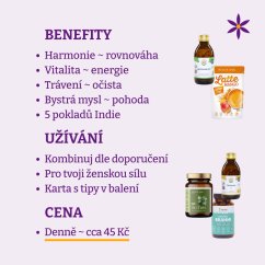 PRO silnou ženu ~ poklady Indie ~ benefity, užívání a cena za den