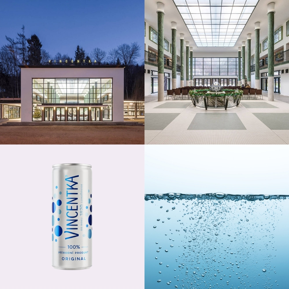 Vincentka ~ minerální voda v plechu ~ Další produktové fotografie 